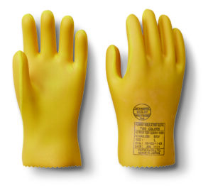 LOW VOLTAGE RUBBER INSULATING GLOVES(two-color)
