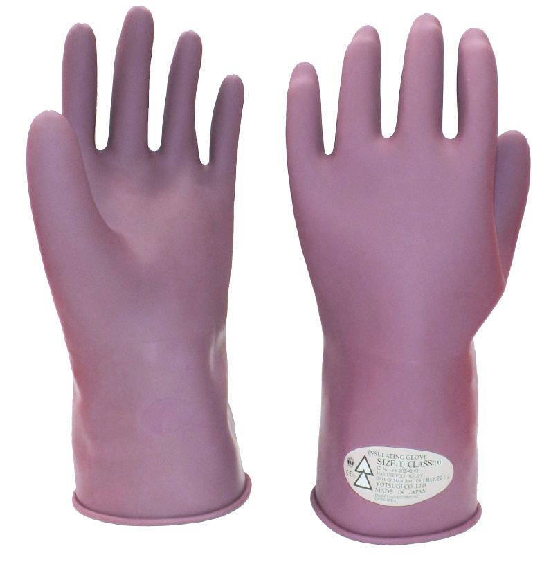 ヨツギ 高圧ゴム手袋 455mm 小 YS-101-23-01 1双 ヨツギ 高圧ゴム手袋 455mm 小 YS-101-23-01 1双