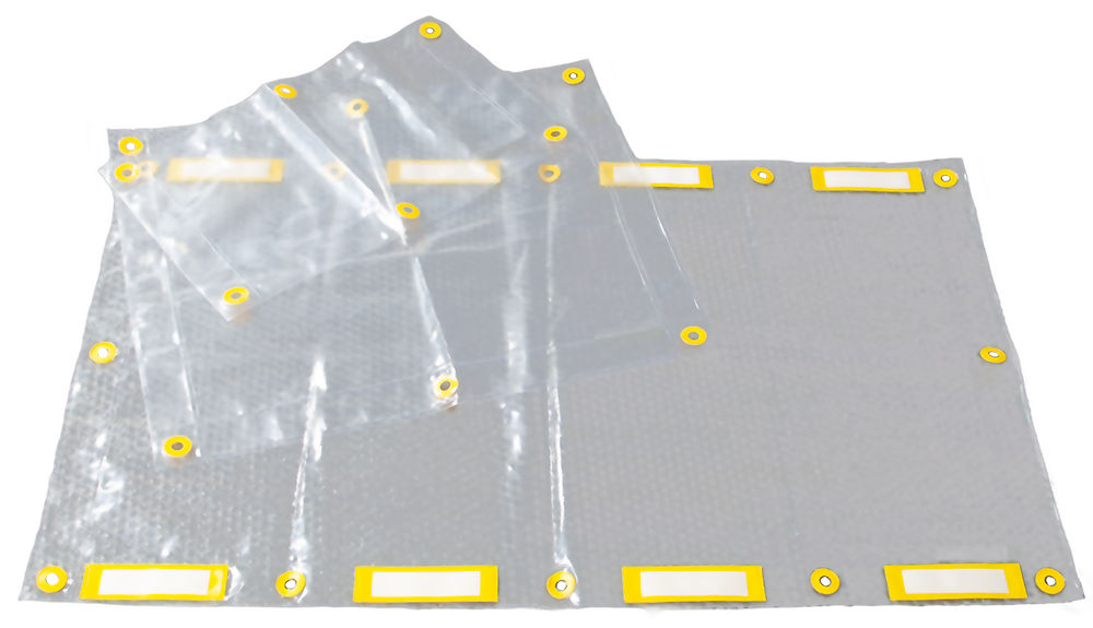 ヨツギ 防護シート 500×1000 YS-321-03-02 高圧プラスチックシート 600×1000mm 【7000V以下】電気絶縁シート ヨツギ製 YS-203-24-